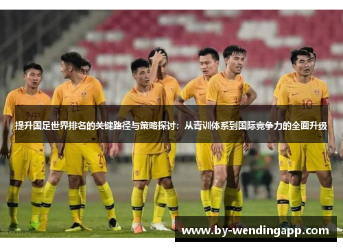 提升国足世界排名的关键路径与策略探讨：从青训体系到国际竞争力的全面升级