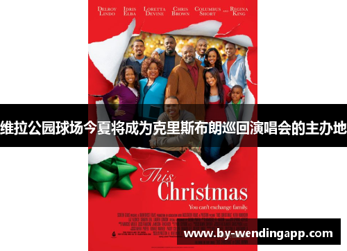 维拉公园球场今夏将成为克里斯布朗巡回演唱会的主办地